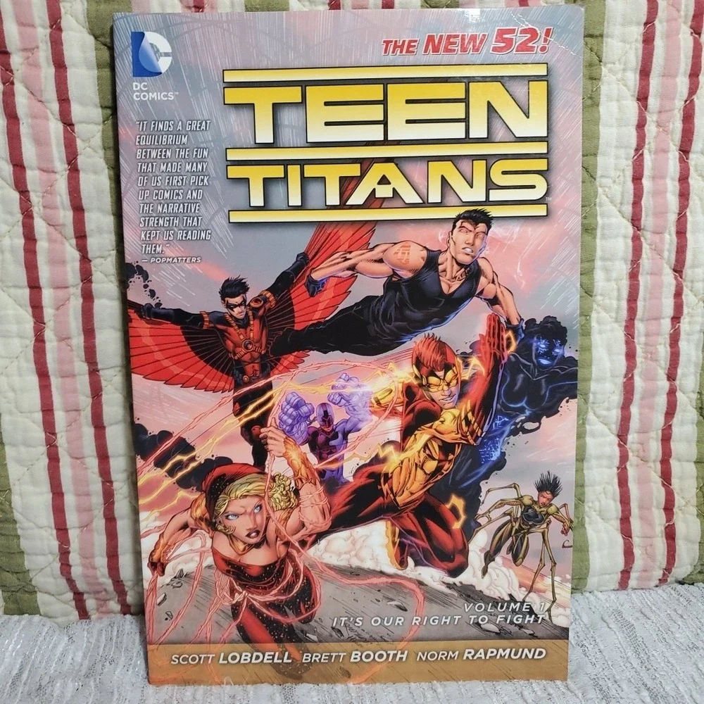 DC Comics Teen Titans Vol 1 Its Our Right to Fight New Softcover Graphic Novel